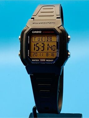 CASIO W-800H (3240) Men’s Digital Watch Chrono Backlight Alarm Dual Time Working
